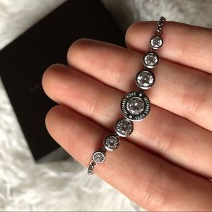 Michael Kors Customized Lock and Cord Bracelet